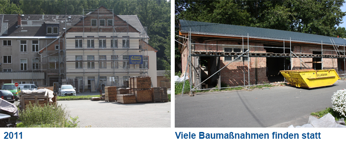 Bauarbeiten 2011
